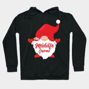 The Middle Gnome Matching Family Christmas Pajama Hoodie